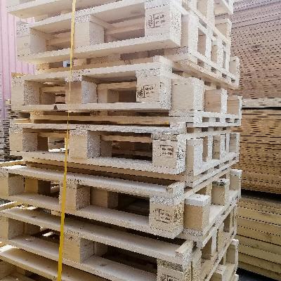Four Way Industrial Wooden Pallets