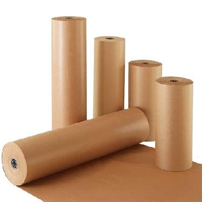 Brown Corrugated Rolls