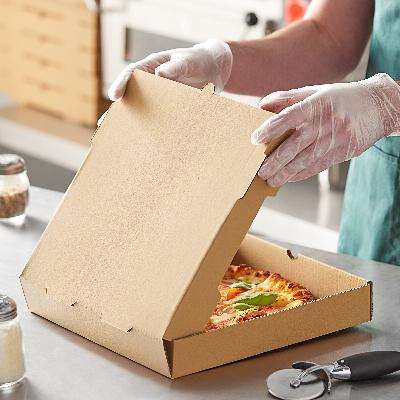 Plain Corrugated Pizza Box