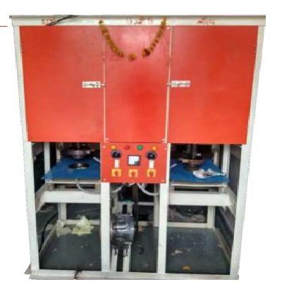 Fully Automatic Double Die Paper Plate Making Machine (Mechanical) DD-FA414