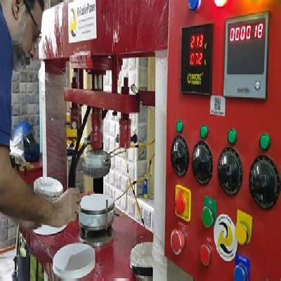 Hydraulic Fully Automatic Double Die Paper Plate Machine
