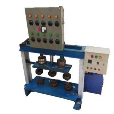 Semi-Automatic Five Die Paper Plate Making Machine (Hydraulic Powered)  HFD-SA418