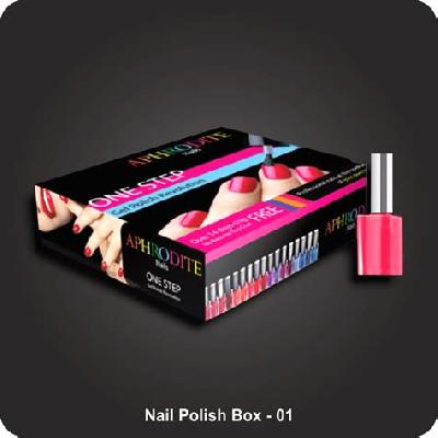 Printed Nail Polish Packaging Box
