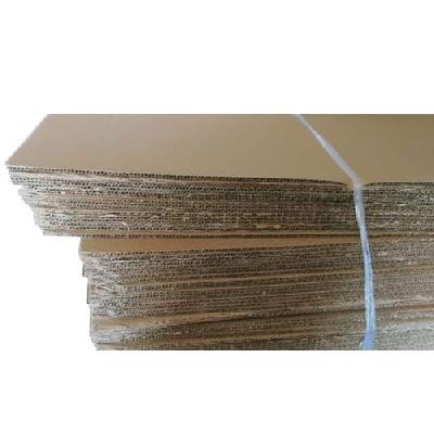 80 GSM Brown Plain Corrugated Sheet