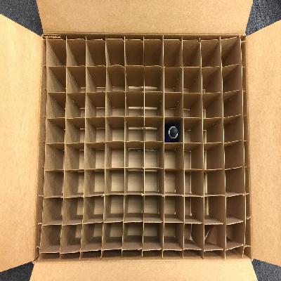 Pain Corrugated Partition Box