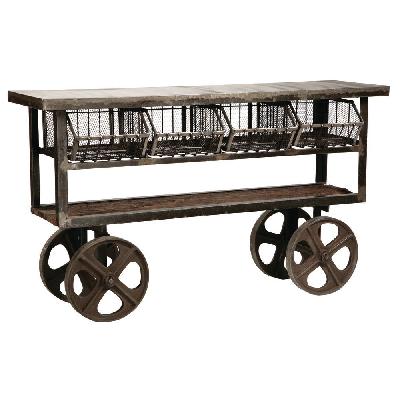 Metal Industrial Trolley