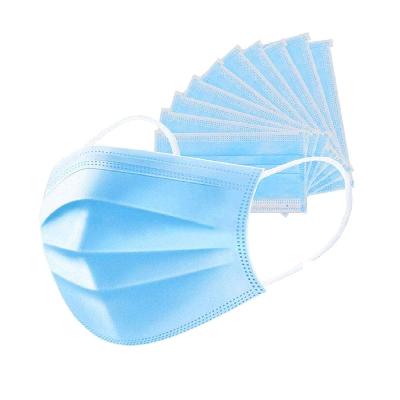3 Ply Face Mask Stitching With Nose Pin