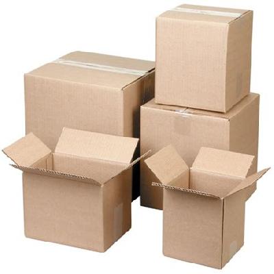 5 Ply White Corrugated Box