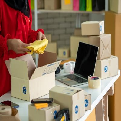 Online Courier Packing Box
