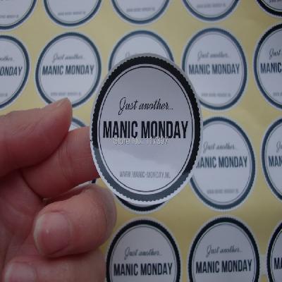 Printed Label Sticker