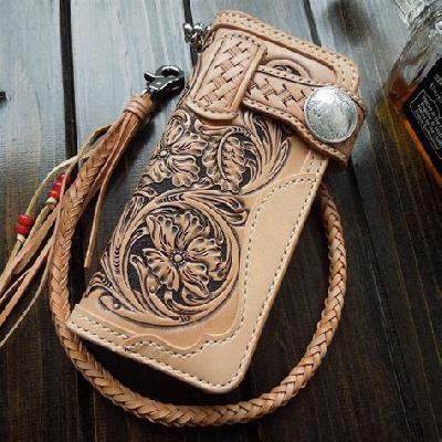 Leather Chain Wallet