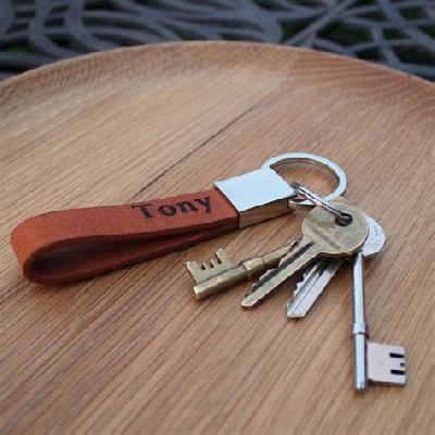 Leather Key Fob