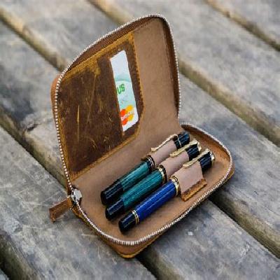 Leather Pen Holders