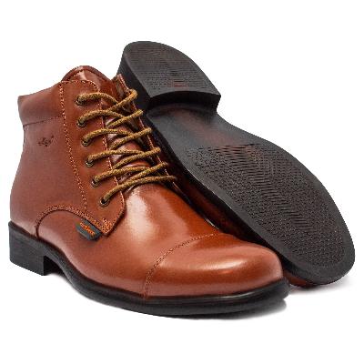 Horex Mens Tan Loafers In Genuine Leather