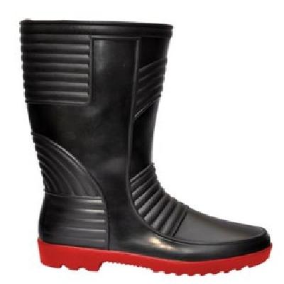 Red And Black Gumboot