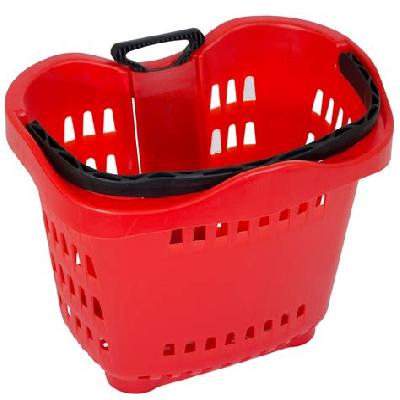 New Shopping Basket with Wheel