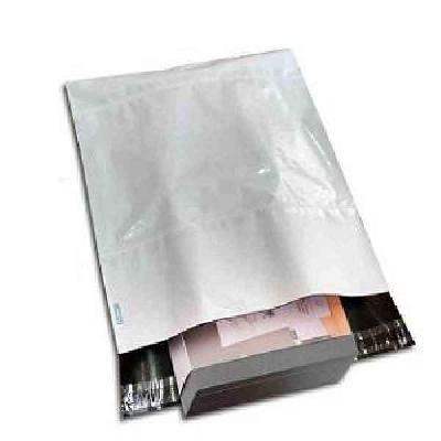 Plain White Courier Bags