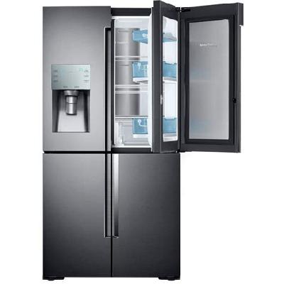 Four Door Stainless Steel Refrigerator