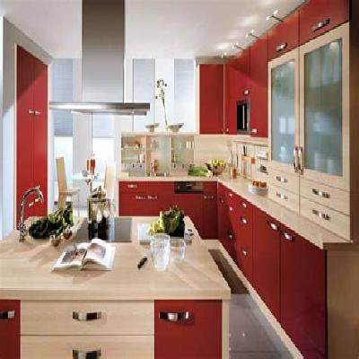 G Shaped Modular Kitchen