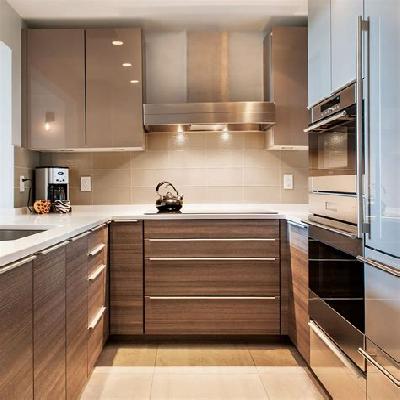 U Shape Modular Kitchen