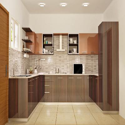 Wooden Modular Kitchen