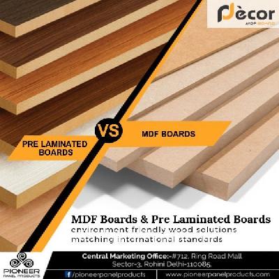 MDF Boards and HDF Pre Laminated
