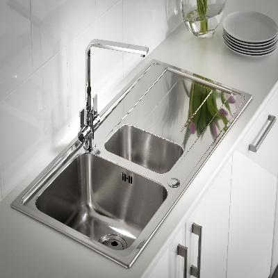 Microlinen Finish Stainless Steel Sink