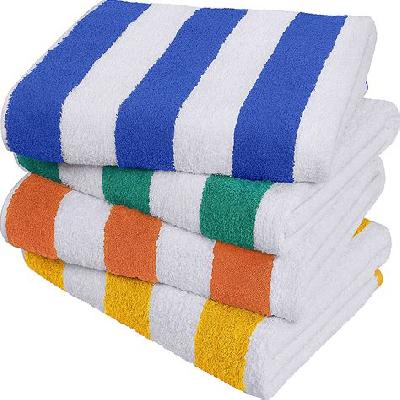 Striped Pool Towel