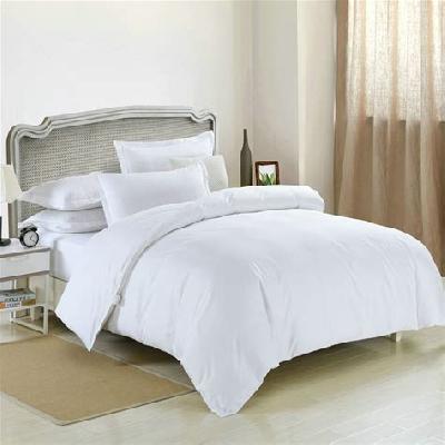 White Hotel Double Bed Sheet