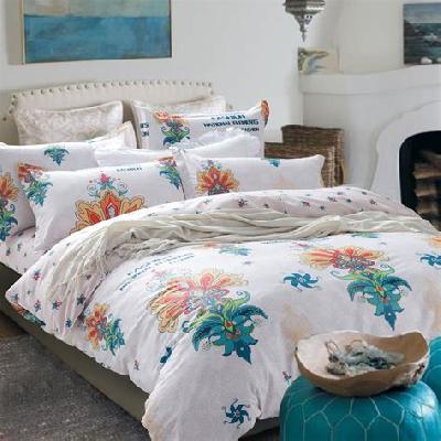 Cotton Bedsheet And Comforter Set