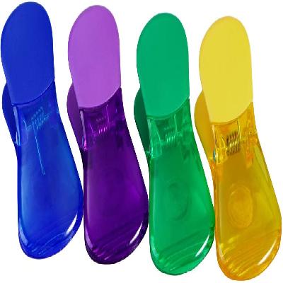 Air Seal Plastic Snacks Pouch Clip