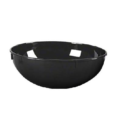 BLACK ROUND FOOD BOWL