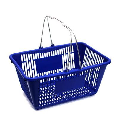 Blue Plastic Basket