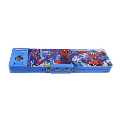 Blue Printed Plastic Geometry Box
