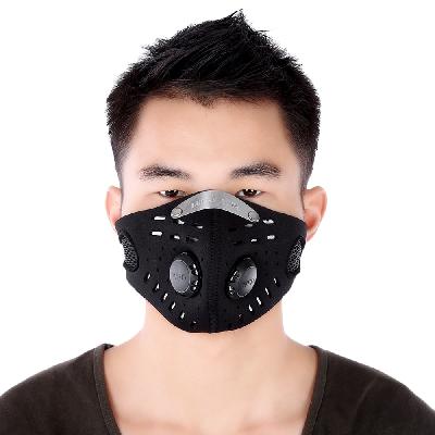 MASK AIR FILTER WITH SILICON WASHER