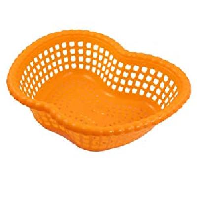 Orange Color Plastic Fruit Basket