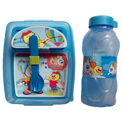 PRATAP LIGHT BLUE LUNCH BOX