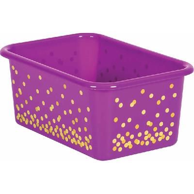 Purple Plastic Container