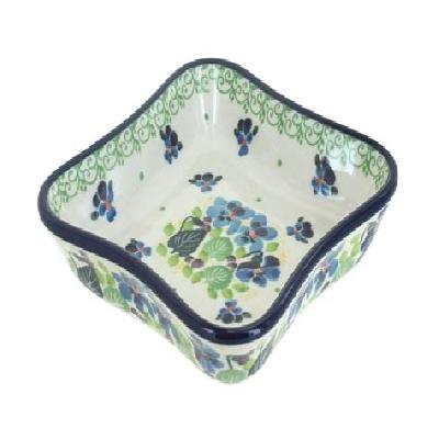 Rectangular Clip Lock Blue Container