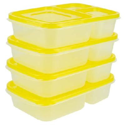 Yellow Plastic Container