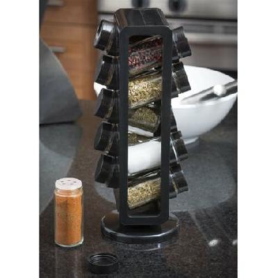 10 Pieces Plastic Spice Rack Set