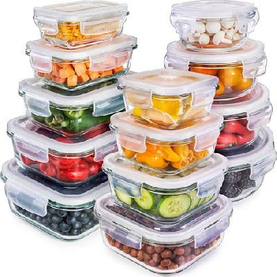Food Storage Glass Container