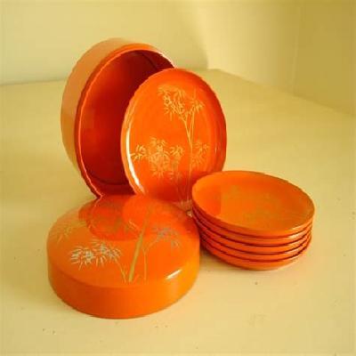 Plastic Coaster Set