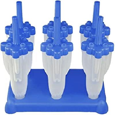 6 Pcs Multicolor Polypropylene Ice Mold(0737)