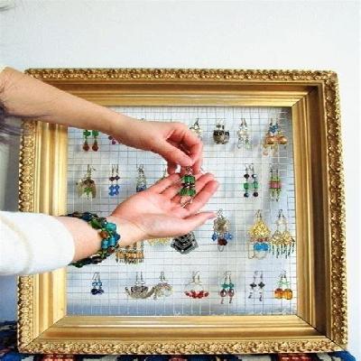 Deer Shaped Jewellery Display Holder Earring Necklace Holder (1Pc Only)(1788)
