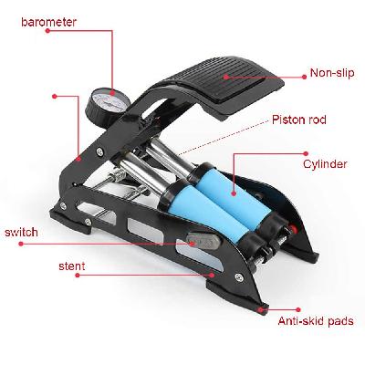 Dual-Cylinder Foot Pump (0709)