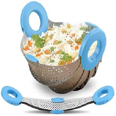 Fruit Bowl Foldable Rice Bowl, Colander (0059)