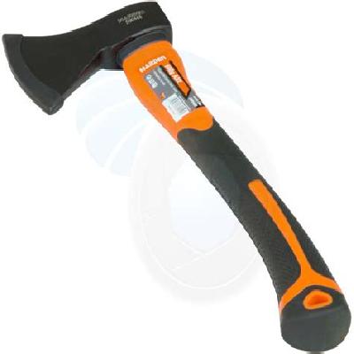 Gardening Tools 600g Hatchet Axe Fiberglass Body Rubberized Handle (0641)