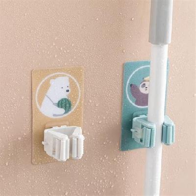 Magic Sticker Series Self Adhesive Mop And Broom Holder(1633)