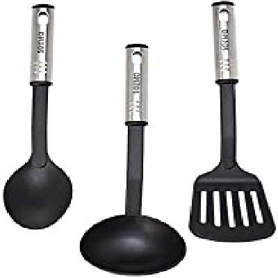 Measuring Cup, Generic Plastic Measuring Cup Spoon Kitchen Set - 8Pcs (Black) (0106)